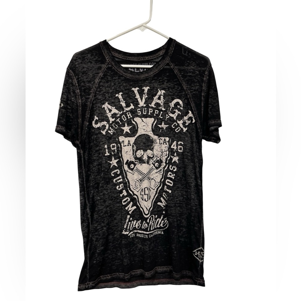 Salvage Motor Supply men’s tee size small